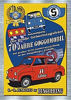 Logo Geburtstagsfeier „70 Jahre Goggomobil“ 