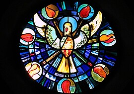 Banner Weltfriedenstag-Gottesdienst