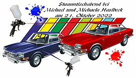 Banner GFG-Stammtischabend in Frichlkofen