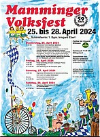 Logo Volksfest Radfahrverein Isarstrand Mamming vom 25.04.-28.04.2024