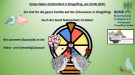 Banner Naturerlebnisfest für Kinder