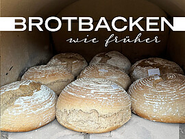 Banner BROTBACKEN wie früher