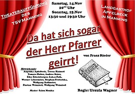 Banner Theateraufführung 