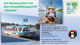 Banner Abenteuerfahrt für Kinder auf dem Taka-Tuka-Schiff