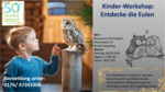 Logo Kinder-Workshop: Entdecke die Eulen